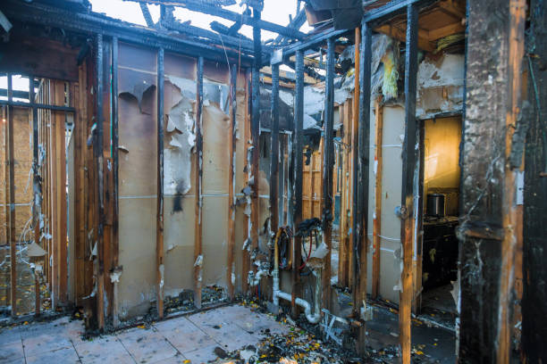 Professional Fire Damage Assessment technician working in Waikele, HI